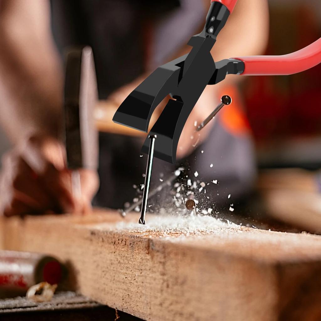 2Pcs Sheet Metal Hand Seamer Premium Metal Sheet Straight Plier Durable Mini 45° Bending Sheet Metal Tool with Anti-Slip Handle