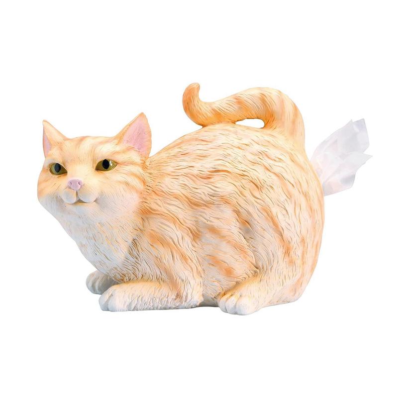 Katzen Taschentuchbox Cartoon Kreative Katze Hund Hintern Taschentuchbox Lustige Katze Harzstatue Serviettenhalter Katzen Hintern Loch Hand Papierbox