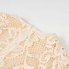 Kaslead New Women Clothes Western Style Fashion Slim Fit Sexy Yellow Lace Long Dress