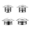 Round Chimney Caps Stainless Steel Exhaust Caps Round Roof Chimney Cover Rain Caps Stove Pipe Chimney Caps Easy To Install