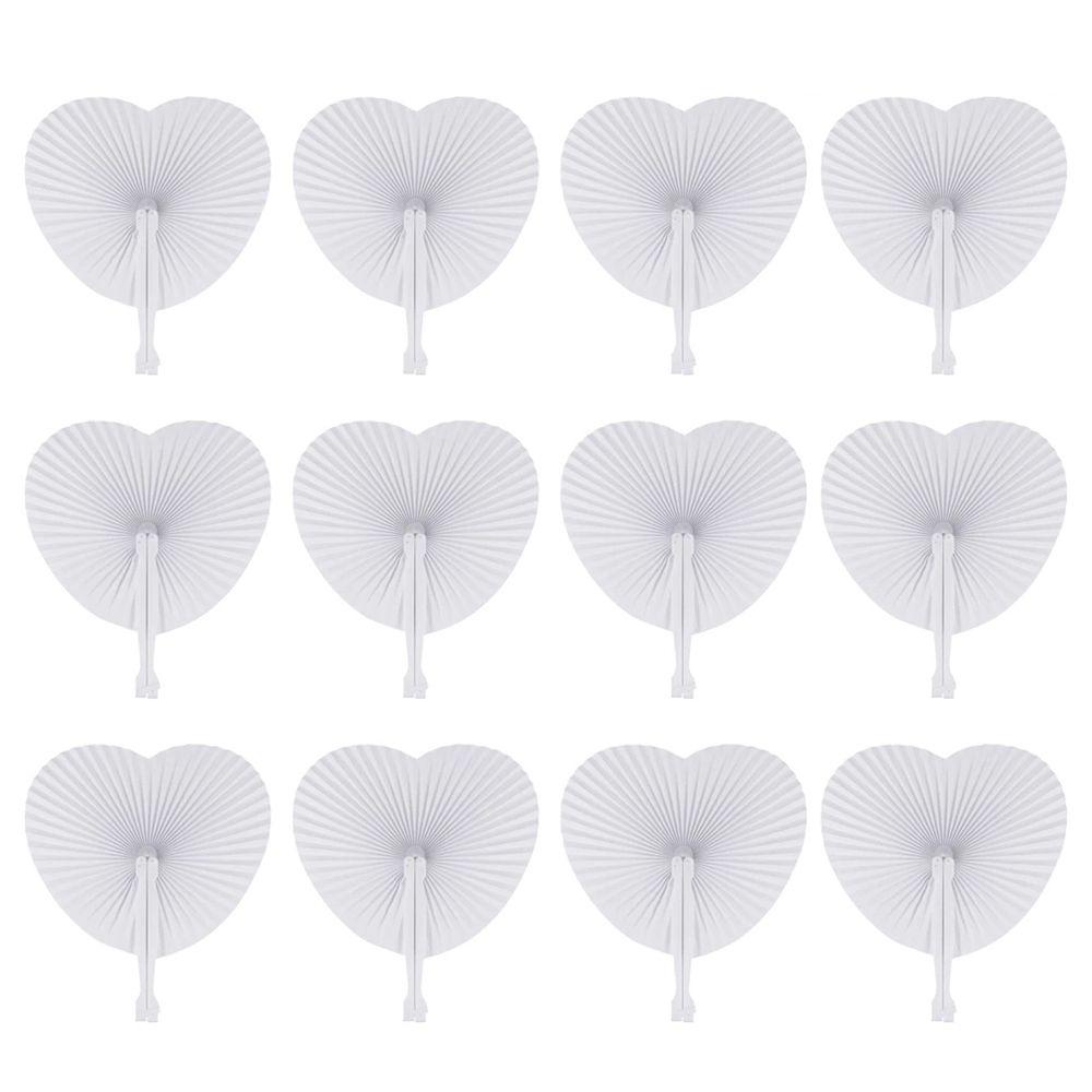 Practice Calligraphy Fan Wedding Party Anniversary Birthday Craft Fan Paper Fan Toy Fan Folding Fan