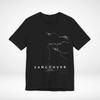 Vancouver Canada Train Map T-Shirt Minimalist Rail Graphic Tee Streetwear
