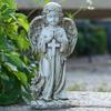 Cemetery Decoration, Sun Angel Monument, Courtyard , Resin Ornament for Courtyard Decoration