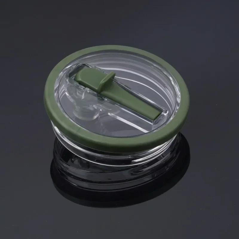 For Stanley Spill-proof Cup Cover 40oz Replaceable Environmental Protection Cup Cover Creative Spiral Straw Cover Cup Accessorie