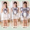 Realistic Koala Plush Doll Huggable Stuffed Animal Sleeping Pose Koala Plushie Emotional Comfort Companion for Children