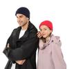 Unisex Verdickte Winddichte Ski-Strickmütze für Winter-Outdoor-Aktivitäten