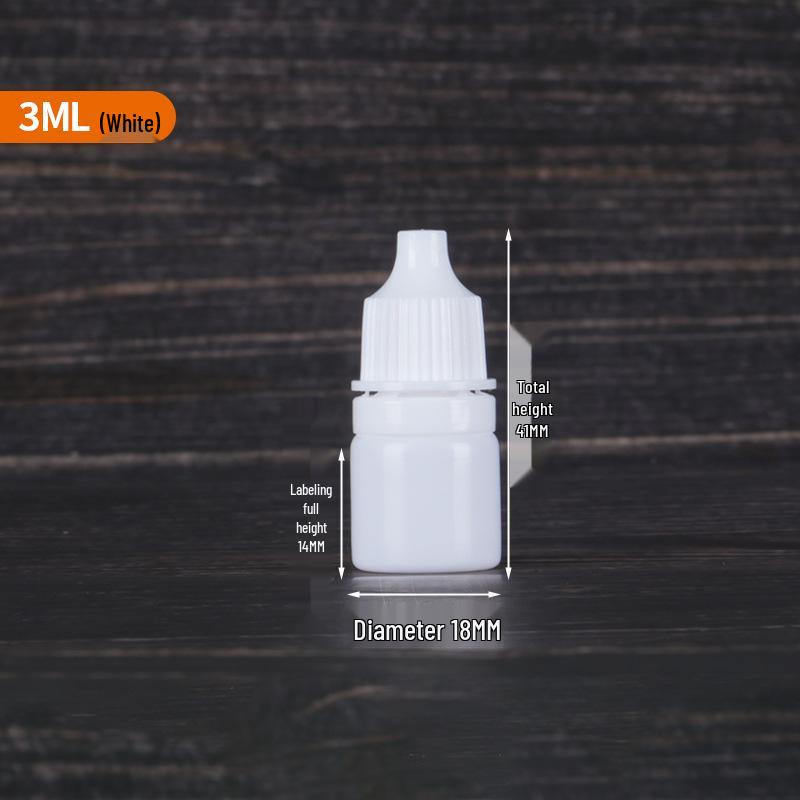Squeeze Plastic Eye Dropper Bottles: 5ml, 10ml, 20ml for Eye Drops or Ink