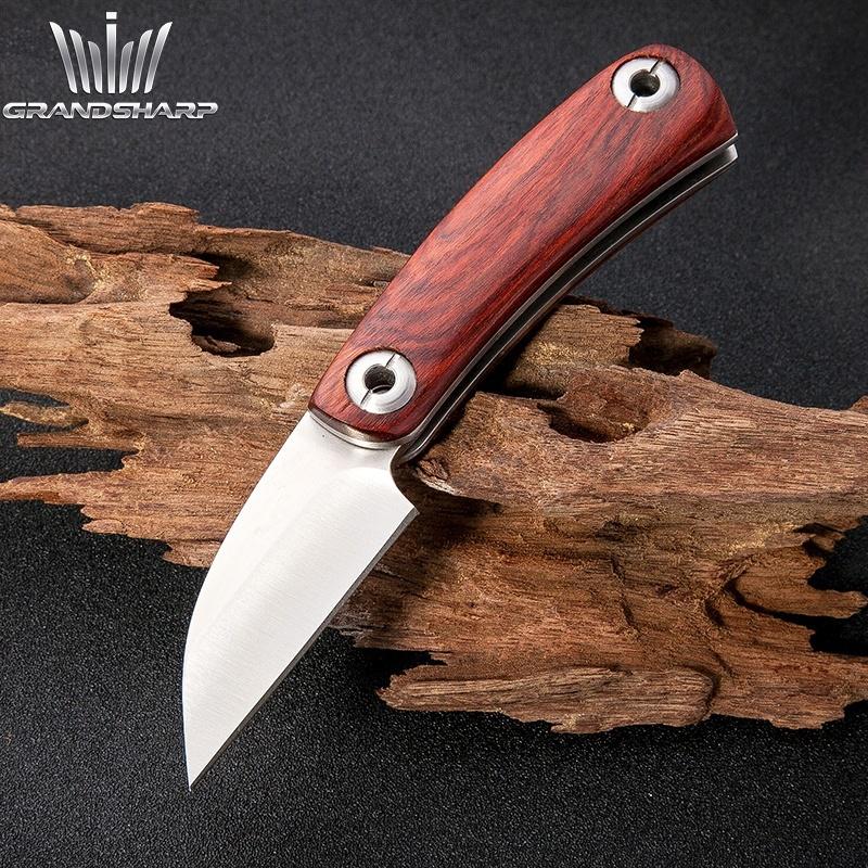 Folding Knife Portable Stainless Steel Folding Blade Knife Survival Hunting Camping Knife Mini