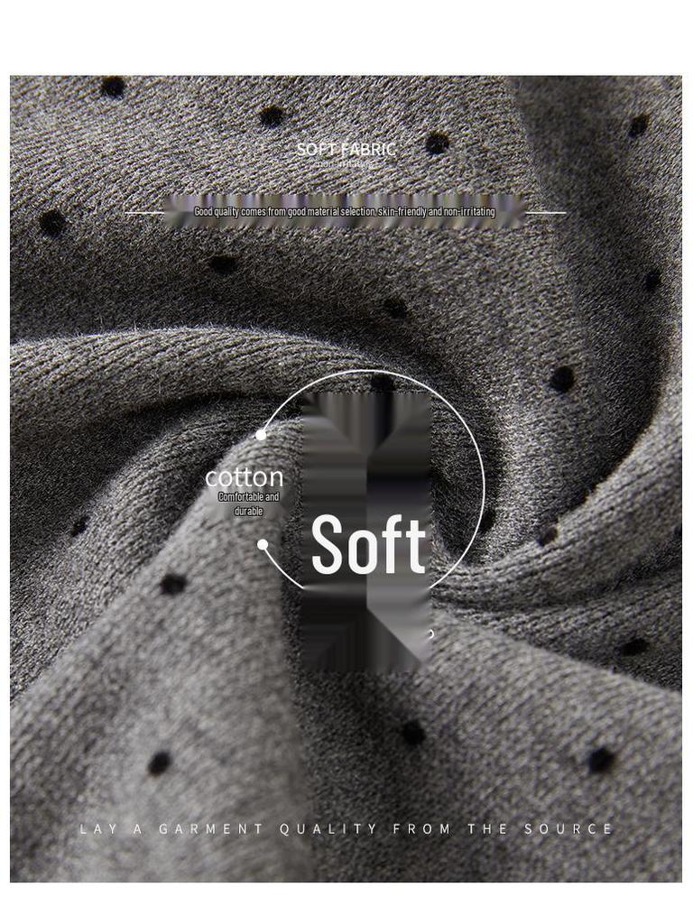 Gray Lace Polka Dot Scimitar Pants: Women's High Waist Drawstring Loose Wide Leg Sports Pants for Spring