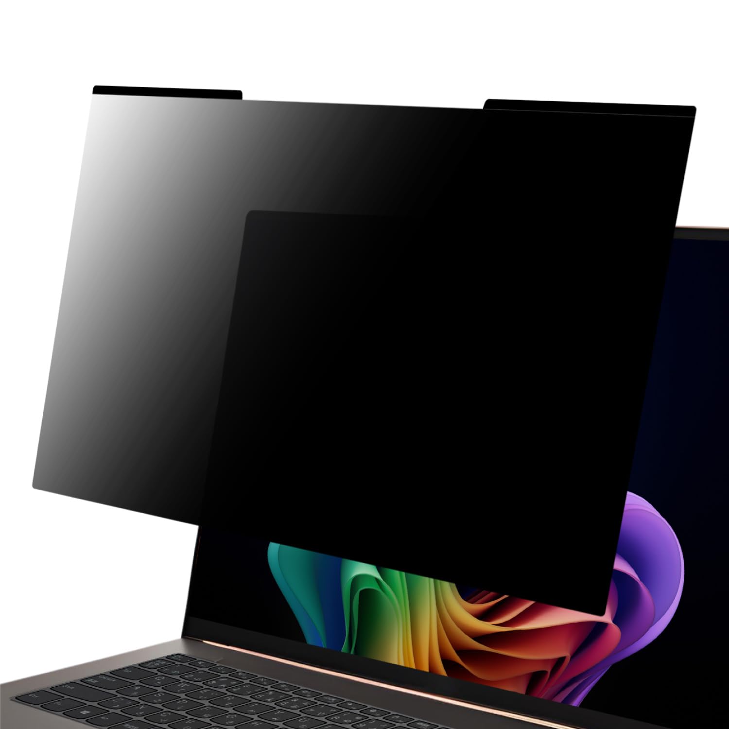 

LOE Thin Magnetic Privacy Filter for 15.6-inch 16:9 Screens, Blue Light Blocking, Anti-Reflective, Privacy Film (345x198mm), 1 Sheet