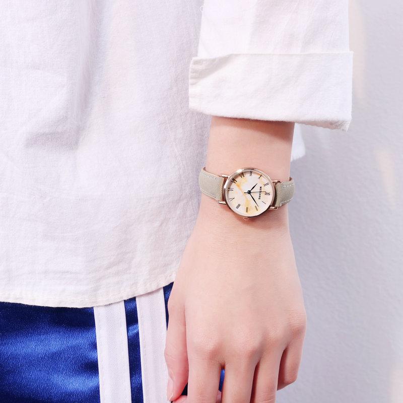 Retro Style Simple Temperament Women'S Watch Girlfriend Girl Student Casual Fashion Trend Versatile Quartz Watch