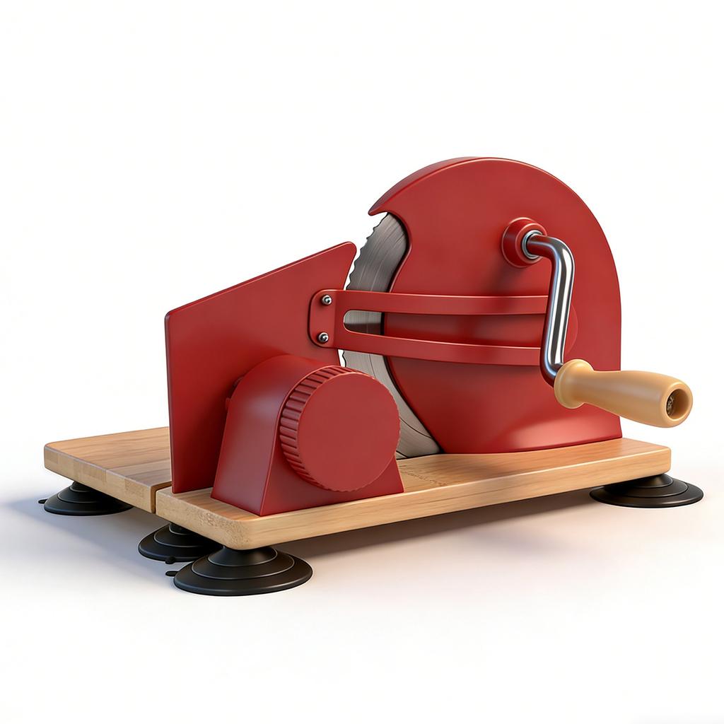 Manual Bread Cutter for Homemade Sourdough Bread Hand Crank Slicing Tool Thickness Evenly Slicing Stainless Steel