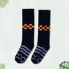Electric Heated Socks Electric Heating Socks with Built-in Heating Panels Skiing Sock Warm Winter Socks for Camping Hiking