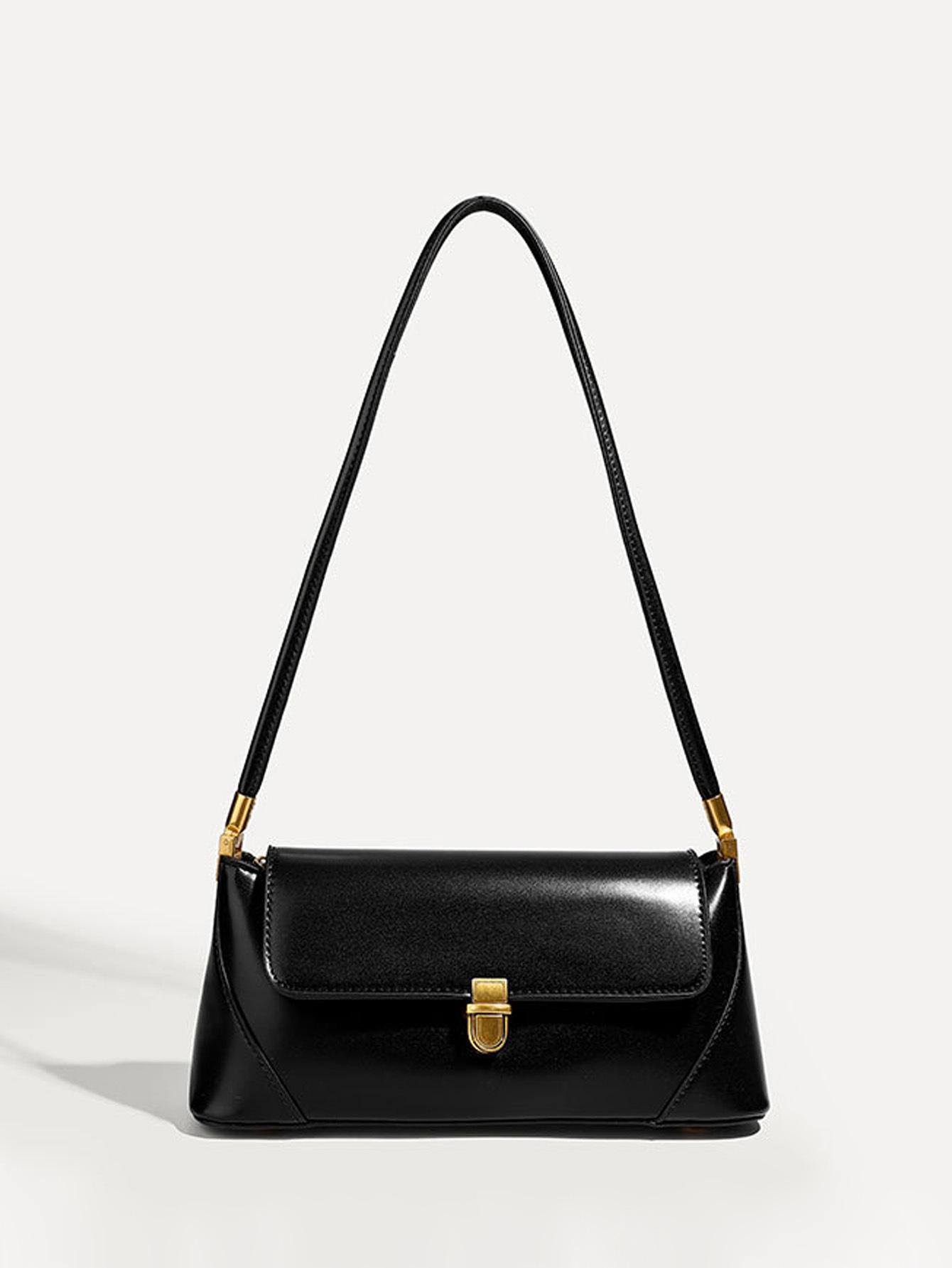 

Сумка-подмышка из оленьей кожи бордового цвета - французская сумка через плечо для женщин, идеально подходит для осени и зимы 27cm x 9cm x 10cm