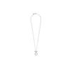 Pandora Double Ring T-Bar Clasp Silver Necklace Women necklace 399039C01