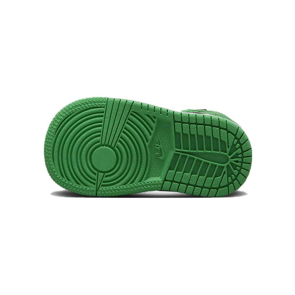 (TD) Air Jordan 1 Retro High OG 'Lucky Green Black' Baby FD1413-031
