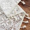 1pc, Tablecloth, Vintage Hollow Out Lace Pastoral Style Rectangular Floral Branch Mesh Table Cloth