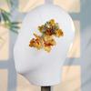 Beautiful Chinese Ancient Hairpins Beads Exquisite Fairy Side Clips Hanfu Flower Hair Clips  Girls