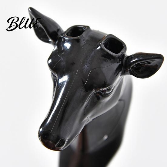 Kitchen Utensil Organizers Deer Head Wall Hook Adhesive Antler Decorative Hanger Modern Hangers Plastic Mount Organizer for Home And Bathroom