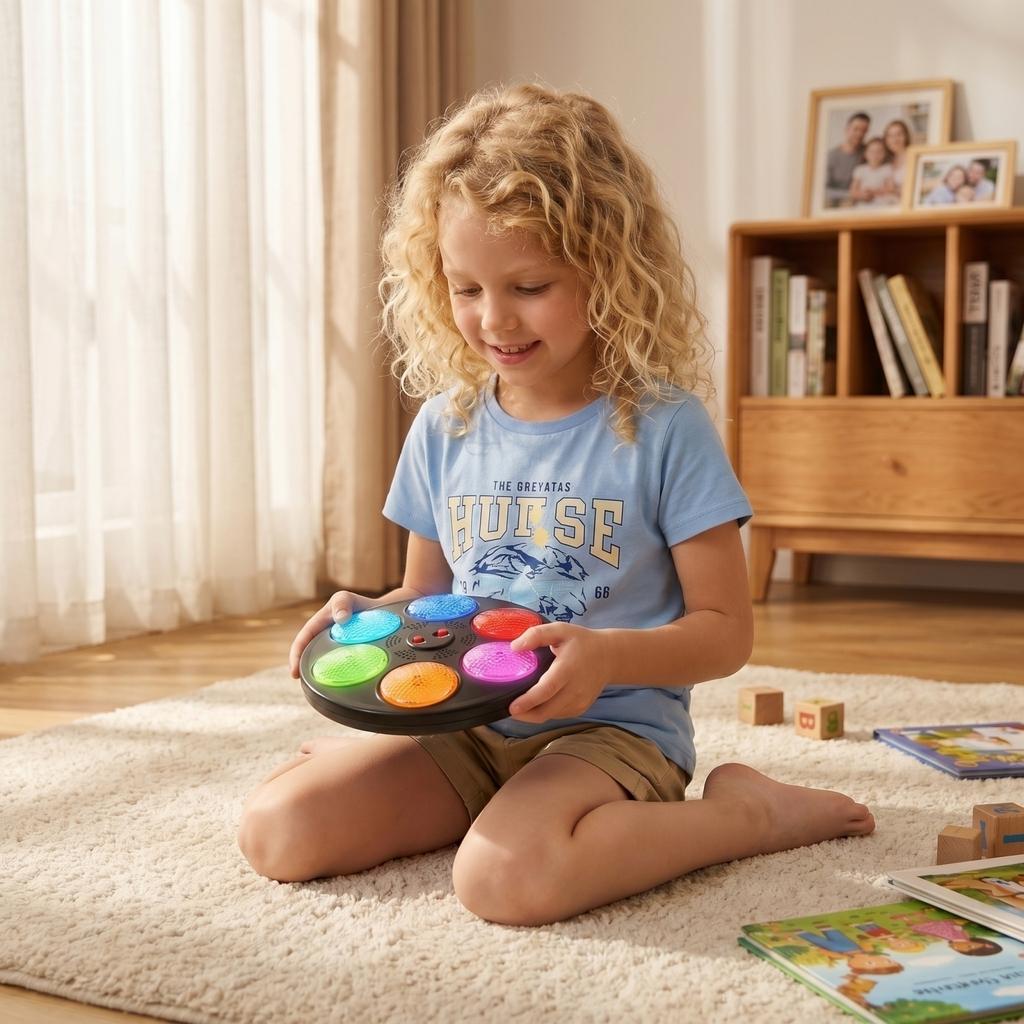 Handheld Light Up Electronic Memory Game For Kids Boys Girls Interactive