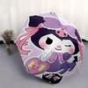 Cartoon Kuromi Automatic Opening and Closing Umbrella - Small Umbrella Suitable for Various Occasions, Portable 3-Fold Small Umbrella for Men and Wome