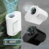 IMYCOO High Speed Portable Wearable Led Display Waist Clip Fan  Custom Logo Bladeless Cooling Hanging Personal Neck Fan