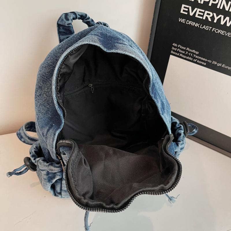 Women Denim Backpack