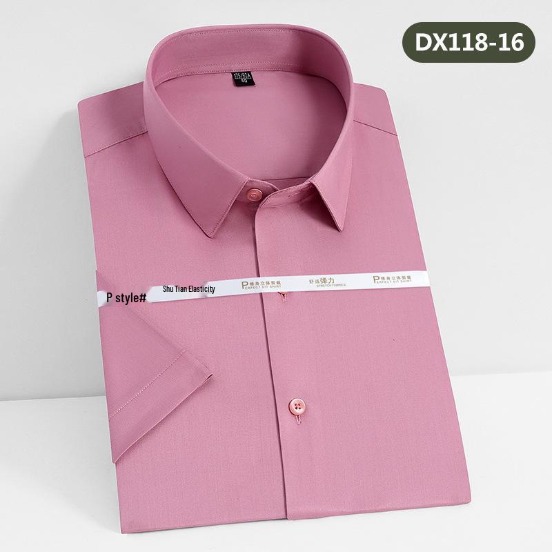 Unisex Bamboo Fiber Short Sleeve Shirt - Cool, Breathable & Iron-Free, Logo Embroidery Available