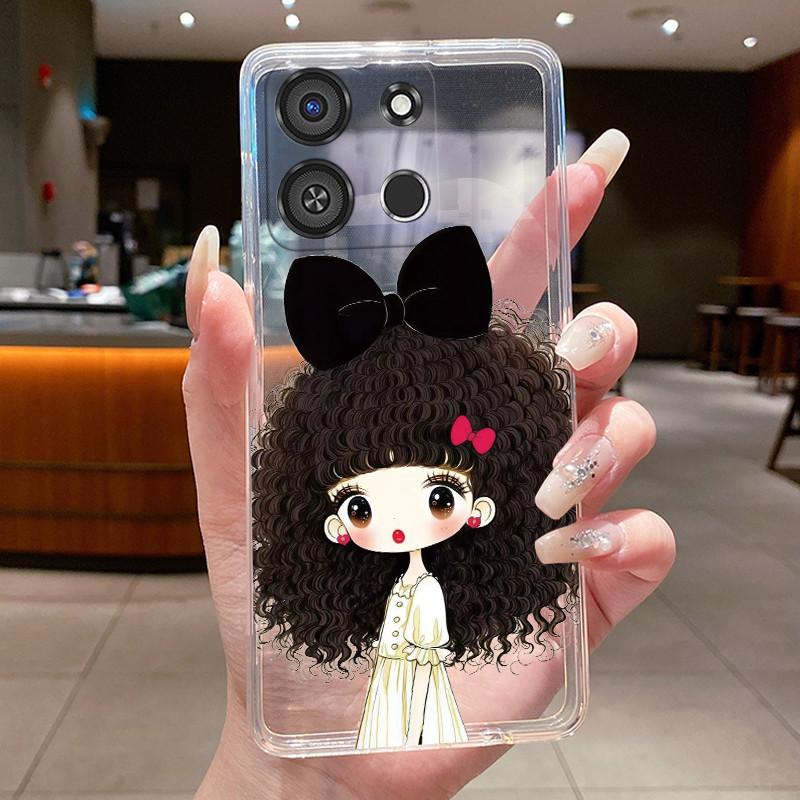 Casing For itel A05S A663LC Luxury Dragon Cute Cool Boys Girls Soft silicone Phone Case Back Cover Transparent TPU Bumper Shell