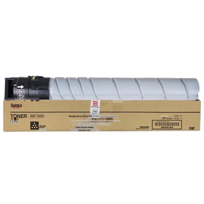 Aurora ADT-369K Original Schwarze Tonerkartusche