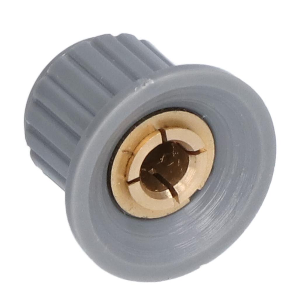 50Pcs Potentiometer Knob Cap Smooth Surface Burr Free Rustproof Corrosion Resistance WH118 2W 20S Kn