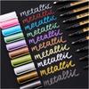 10Colors Exquisite Metal Marker Paint Pen Art Permanent Writing Marker Photo Album Gift Card DIY Craft Childrens Stationery