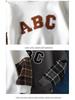 Trendy Patchwork Hoodie for Boys - Sporty Korean Style, Spring/Autumn Wear