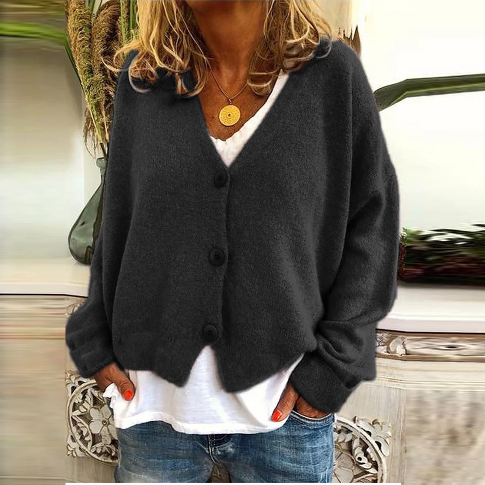 Женский однотонный кардиган ярких цветов с открытой передней частью — фото 12