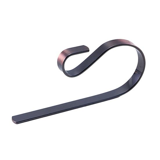 Yousheng Christmas Stocking Holder Non-Slip Silicone Pads Rust-Proof Metal Hanger Garlands Ornament Fireplace Staircase Decor