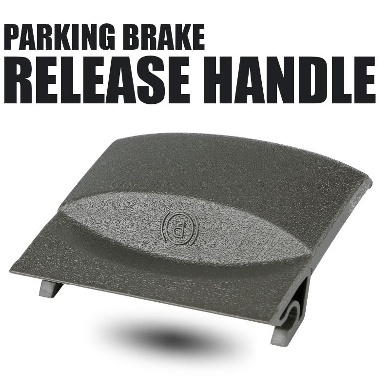 Parking Brake Release Handle 1CM30XDHAA for Dodge Dakota 2005-2007 Durango for Mitsubishi Raider 3.7l&4.7l 2006-2007 Replacement 1pc