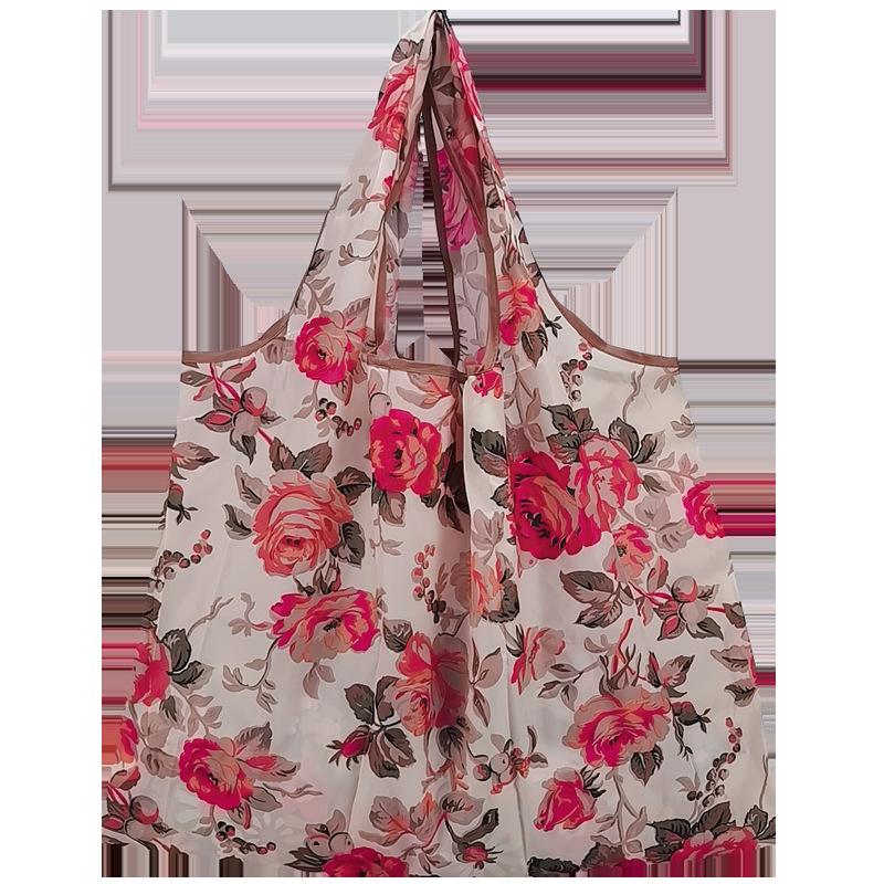 Eco-friendly Foldable Shopping Bag – Japanese & Korean Cartoon Design, Portable and Sturdy