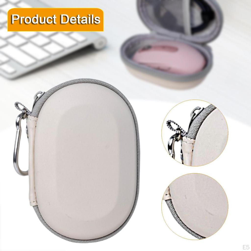Mice Case Carrying Storage Bag with Carabiner Clip