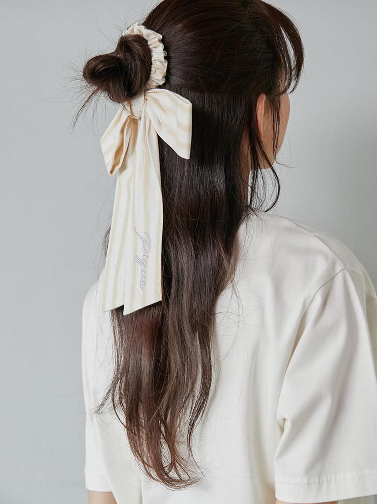 Striped Ribbon Scrunchie PWGA252589YELF