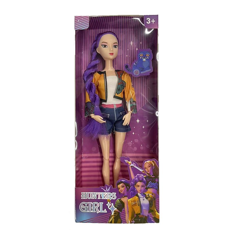 Anime Movie K-POP Demon Hunters Action Figure Rumi Mira Zoey Dolls PVC Vinyl Idols Models Kids Room Decoration Ornaments Toys