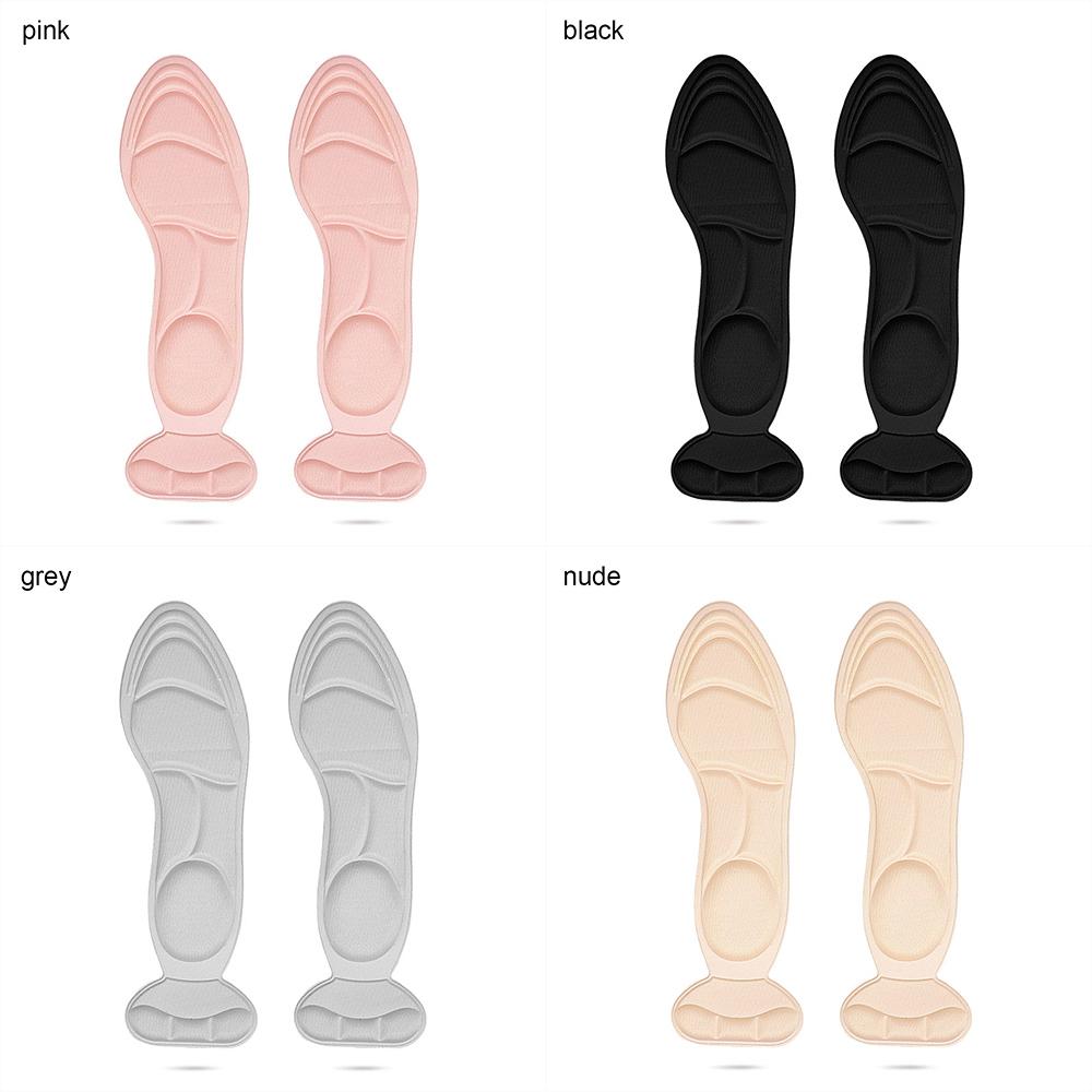Anti-slip Thickening Pad Massage Insoles Shoes High-heeled