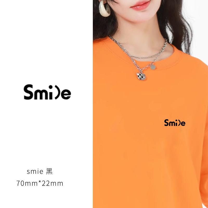 Heat Transfer Sticker Couple Clothes T-Shirt Decorative Pattern Printing Heat Transfer Sticker Hot Ironing Sticker Small