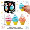 New Squishy Ice Cream Sensory Toy, Slow Rising Stress Relief Squeeze Toy For Kids Adults, Fidget Toys For Anxiety Adhd
