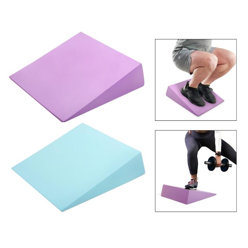 Calf Stretcher Slants Board Nonslip Squats Wedges Block Strength Training Leg Machine for Calf Stretches Weightlifting