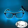 Hot Sale Luminous Neon Glasses With Lights LED Eyeglasses Bar Rave Parties Props Glowing Glasses Festival Club Supplies