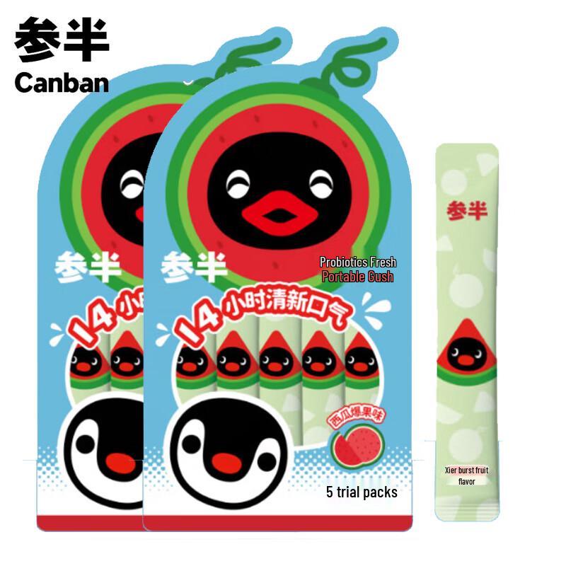 

Sanban Probiotic Watermelon Mouthwash Travel Pack