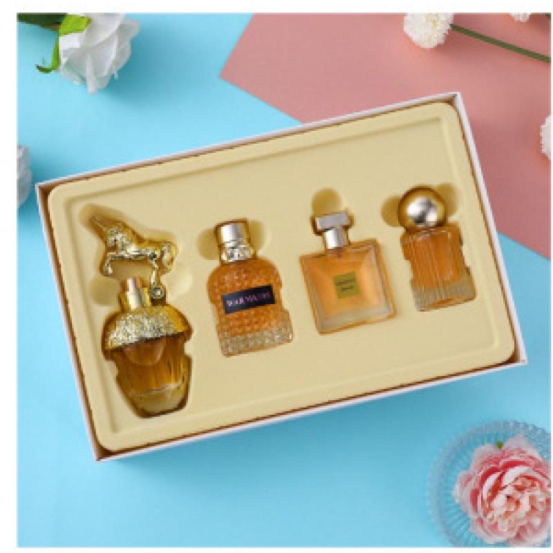 High-End Long-Lasting Cross-Border Fragrance Set: Women's Perfume Gift Box & Men's Cologne