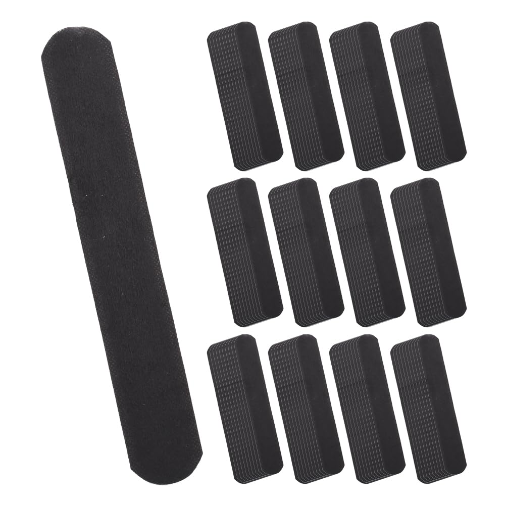 

Nonwoven Sweat Absorbing Easy to Stick and for and Large Capacity Pads, Disposable, Cut, Shirts, Collars, Hats, Foreheads, (Black, 120-Pack)