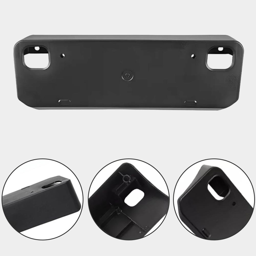 Car Front Bumper License Plate Bracket kit For Toyota 4Runner 2014-2023 Frame Holder Mount Bracket ABS 5211435040 TO1068130 License Plate Covers