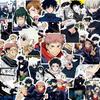 10/30/80 Stück Anime Jujutsu Kaisen Cartoon Aufkleber Itadori Yuji Satoru Gojo Aufkleber Laptop Motorrad Handyhülle Wasserdichter Aufkleber